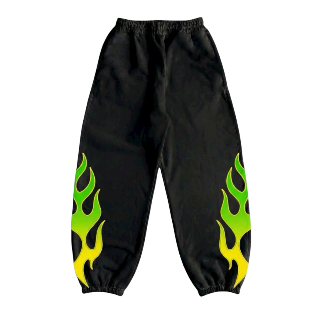 GREEN FLAME TROUSERS - Image 2