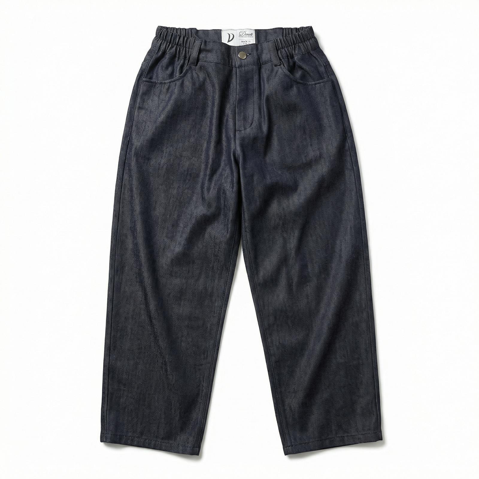 JEANS BAGGY BLU