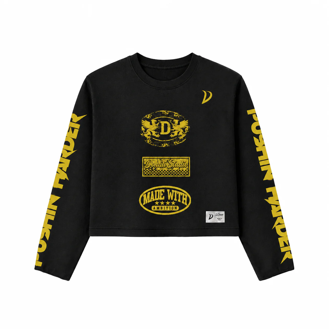 LONGSLEEVE BLACK/YELLOW