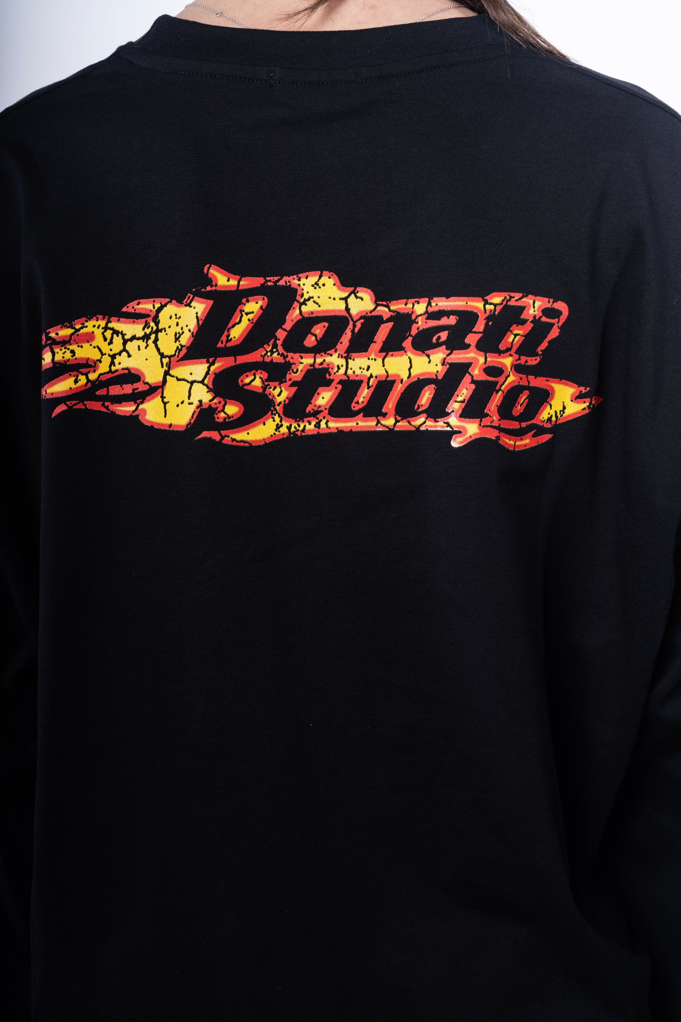 LONGSLEEVE FLAME BLACK - Image 5