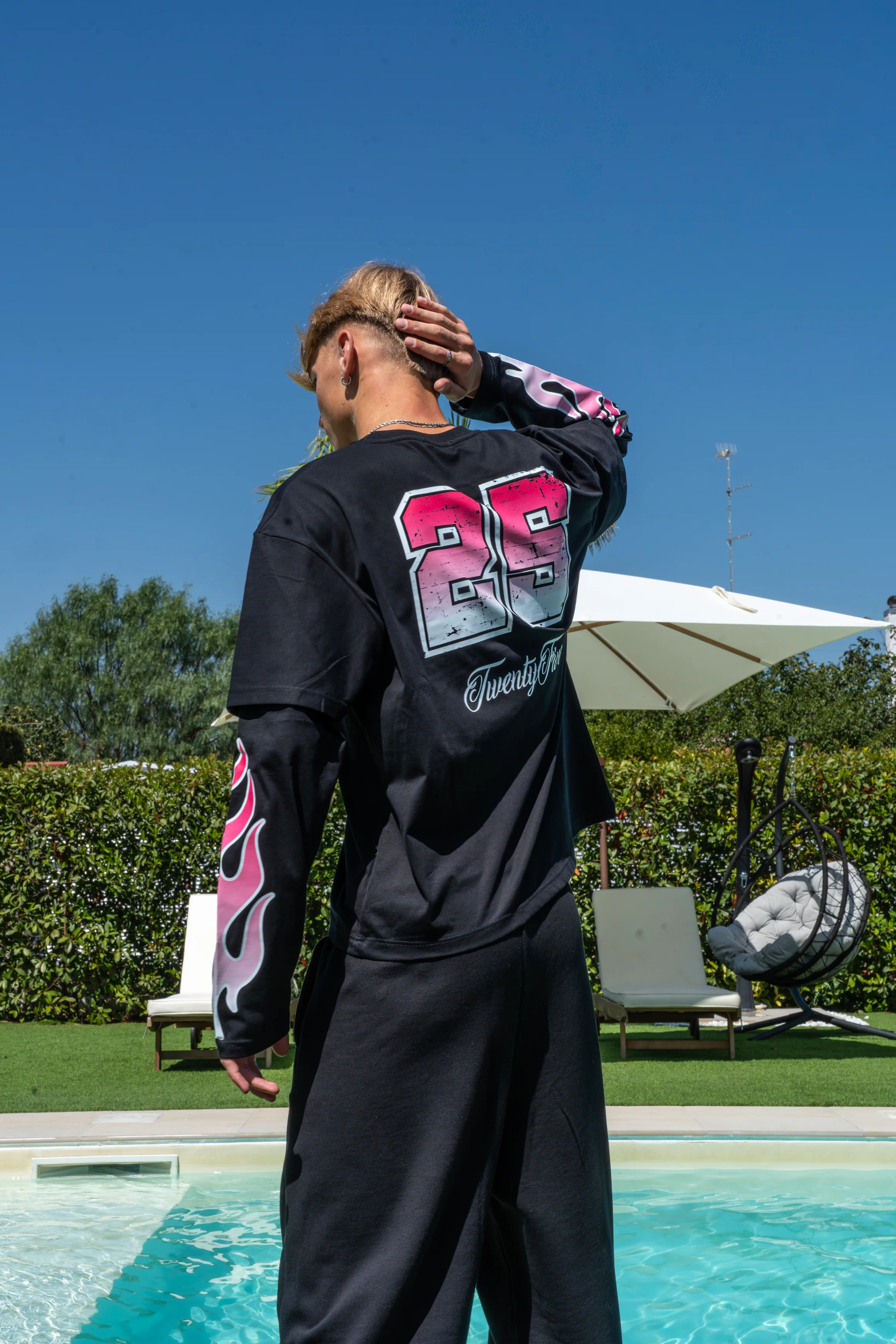 LONGSLEEVE BLACK/PINK - Image 4