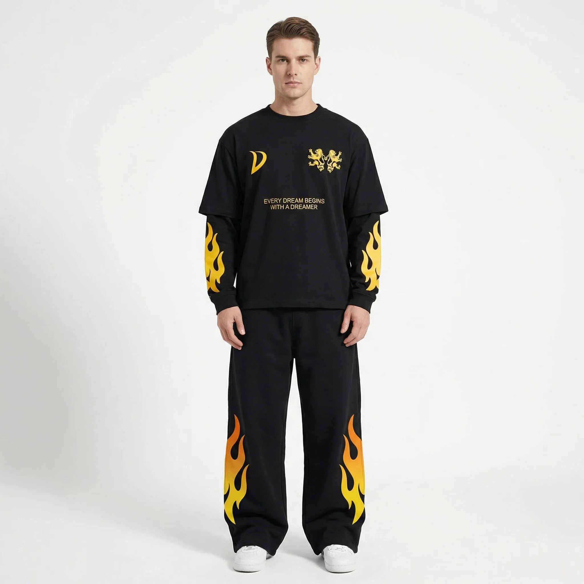 YELLOW FLAME TROUSERS - Image 3